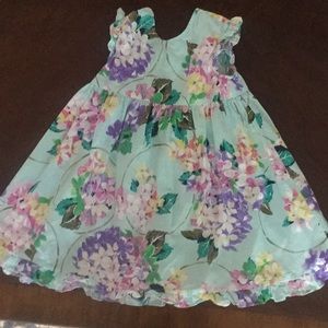 Cute floral ruffle dress